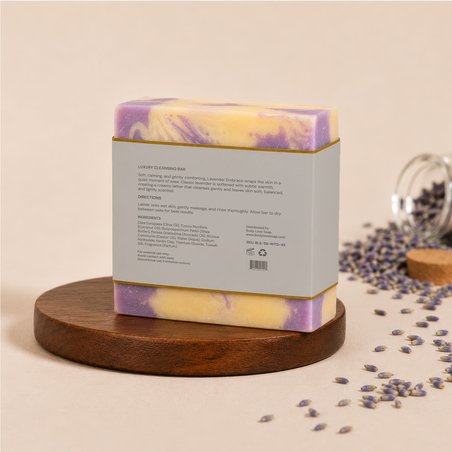 Luxury Cleansing Bar- Lavender Embrace