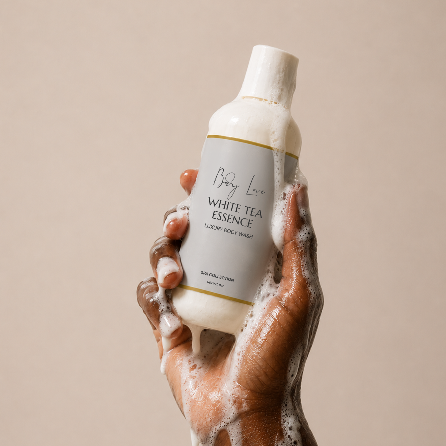 Creamy Body Wash – White Tea Essence