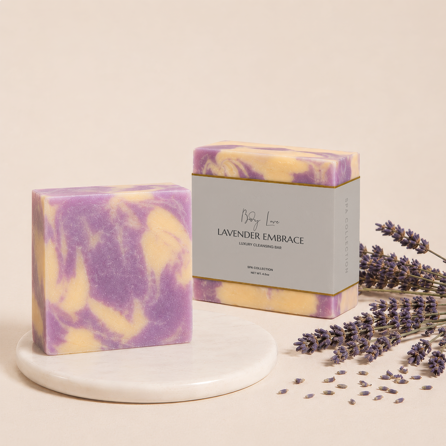 Luxury Cleansing Bar- Lavender Embrace