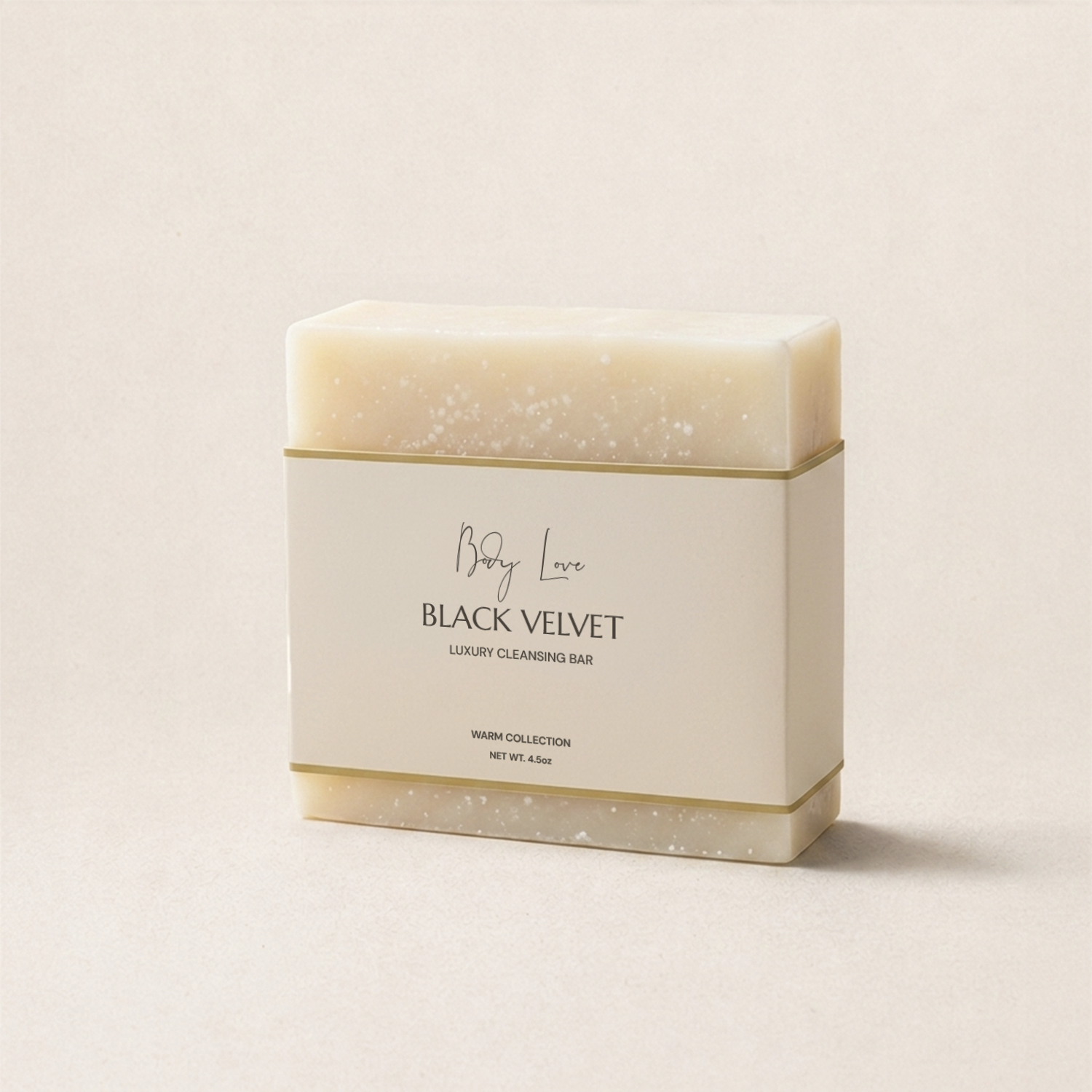 Luxury Cleansing Bar- Black Velvet