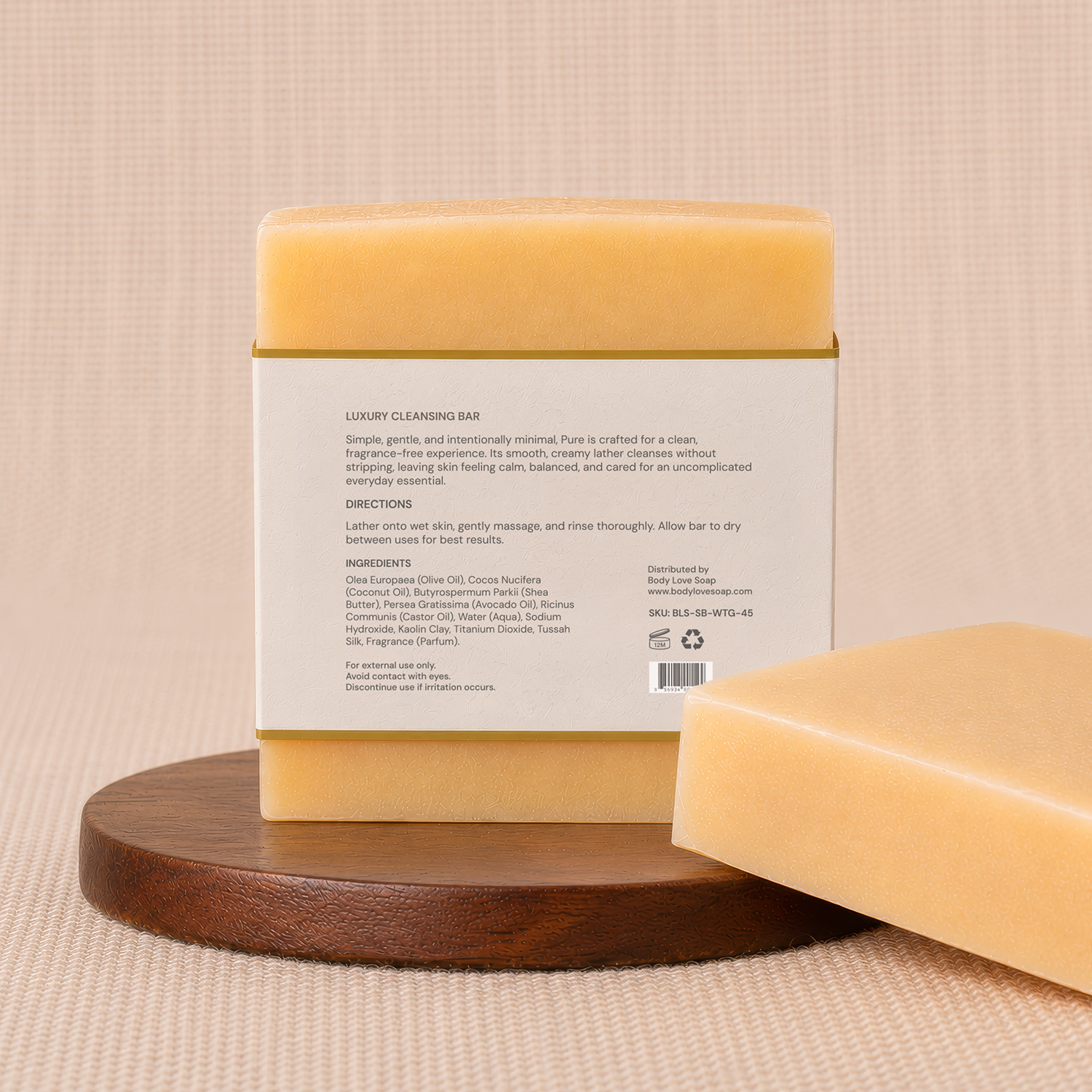 Luxury Cleansing Bar – Unscented